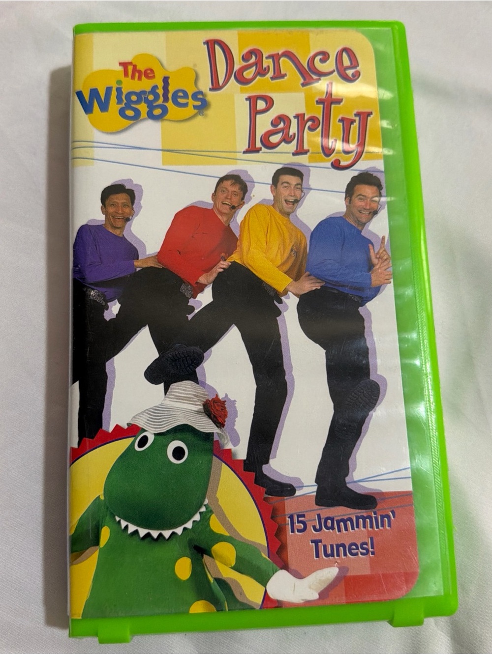 The Wiggles Wiggles Dance Party (VHS 2001) Sing Along Songs Clam shell